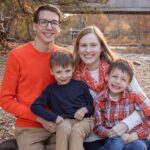 Peter and Kelsey Keefe and children