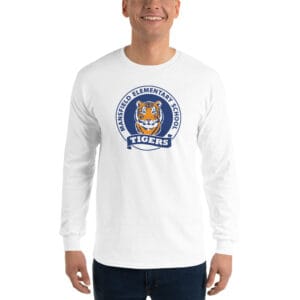 Adult MES Color Logo Long Sleeve Shirt (3XL & 4XL options)