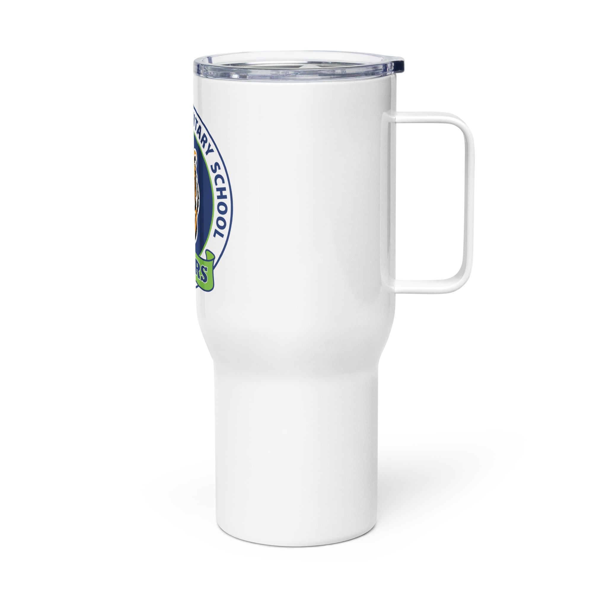 MES Stainless Steel Travel Mug with a Handle - Image 3