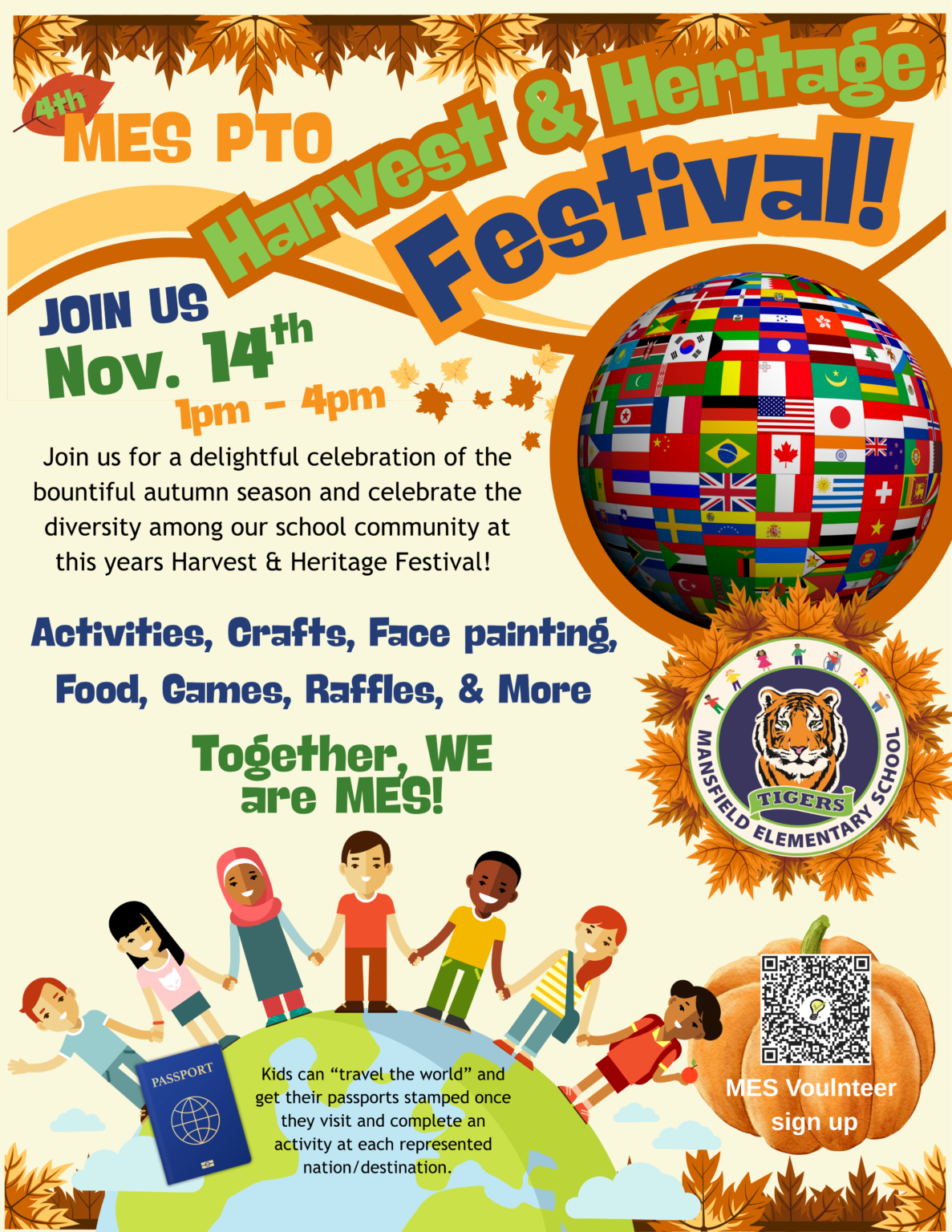 Flyer for 2026 Harvest and Heritage Festival